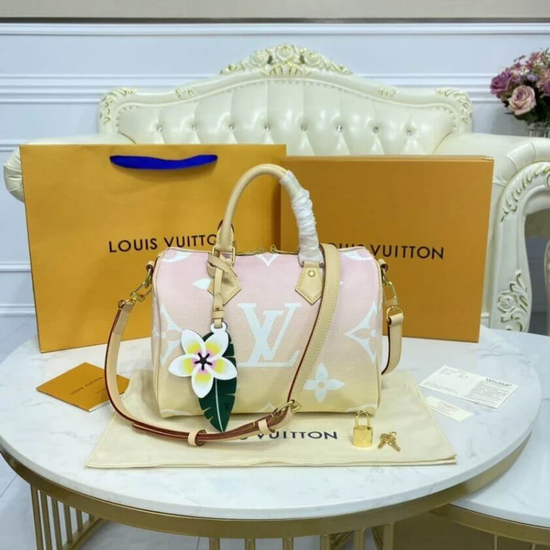 Mythick ru Inside fl Louis Vuitton Speedy Bandouliere 25 Pink