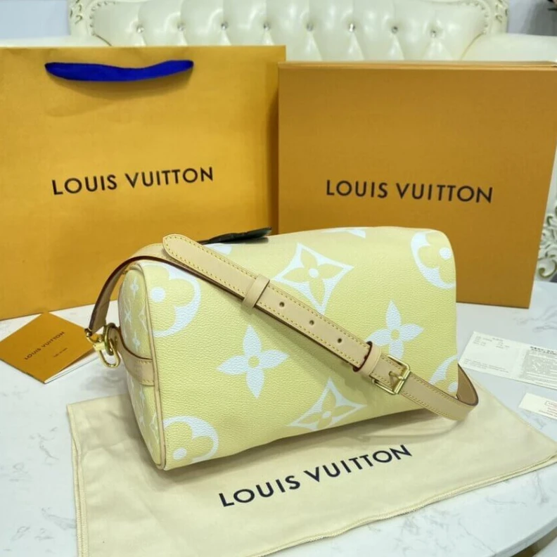 Mythick ru Inside fl Louis Vuitton Speedy Bandouliere 25 Pink