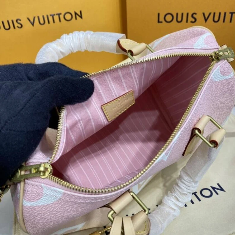 Mythick ru Inside fl Louis Vuitton Speedy Bandouliere 25 Pink