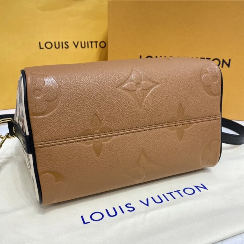 Replica bags Strap:Rem Louis Vuitton Speedy Bandoulière 25 Caramel