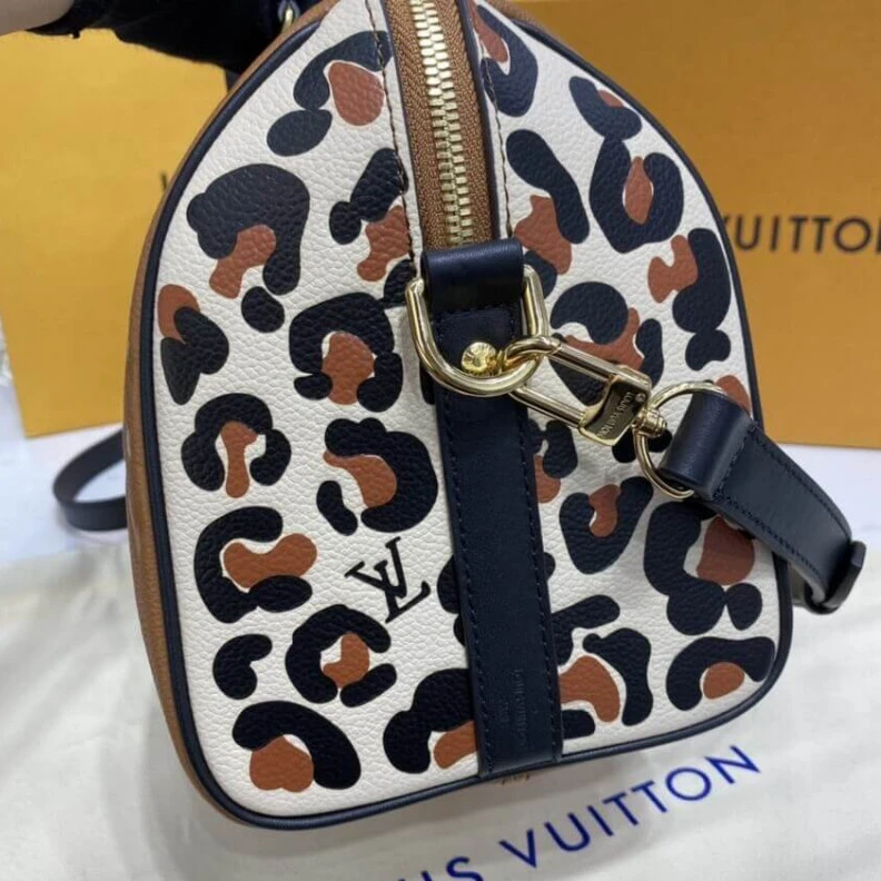 Replica bags Strap:Rem Louis Vuitton Speedy Bandoulière 25 Caramel