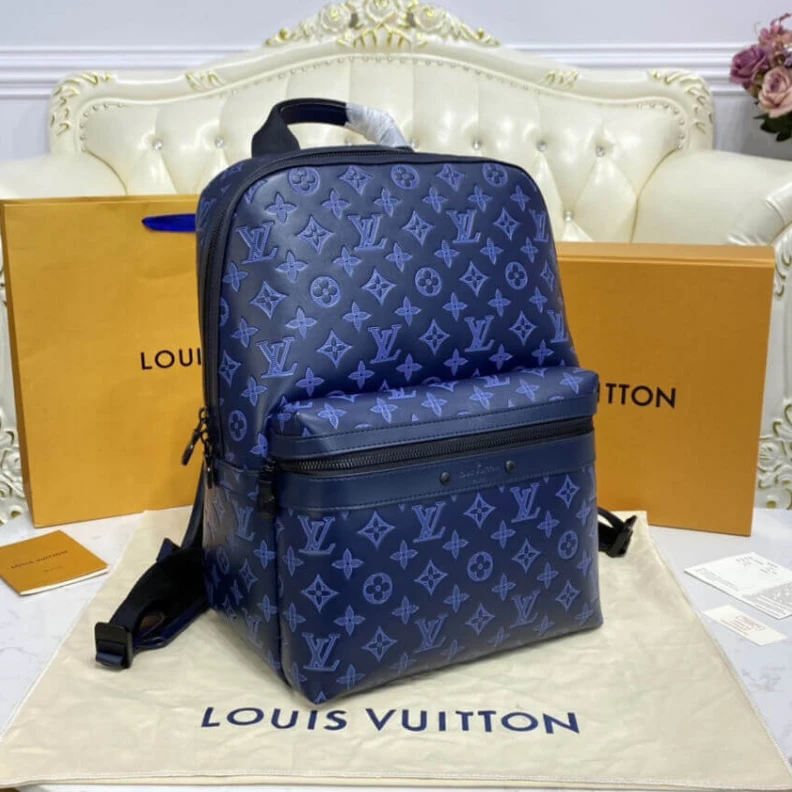 Mythick.ru Matte bla Louis Vuitton Sprinter Backpack Blue