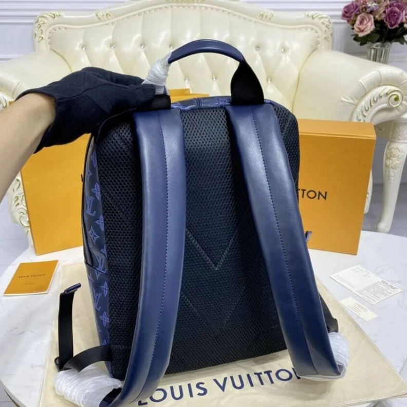 Mythick.ru Matte bla Louis Vuitton Sprinter Backpack Blue