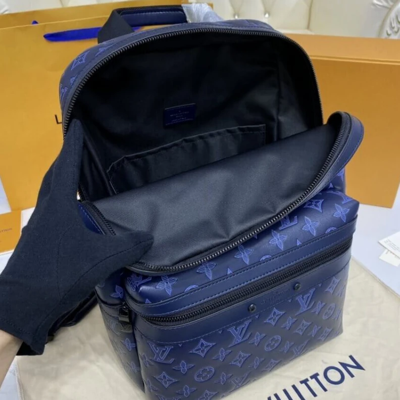 Mythick.ru Matte bla Louis Vuitton Sprinter Backpack Blue