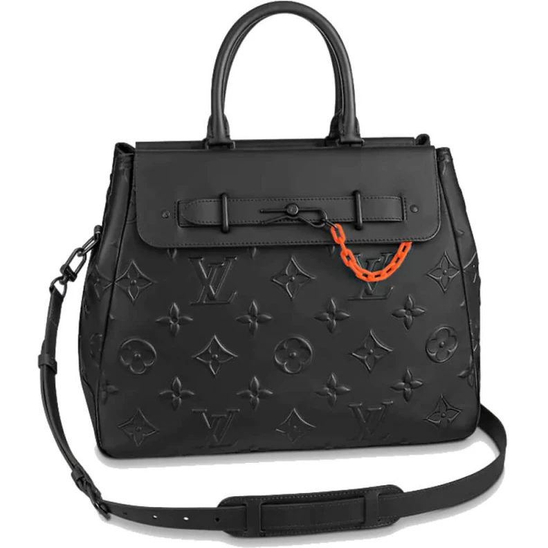 The Steame Louis Vuitton Steamer Tote Black