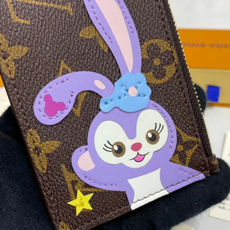 Louis vuitton locations Flat comp Louis Vuitton StellaLou Rabbit Coin & Card Holder