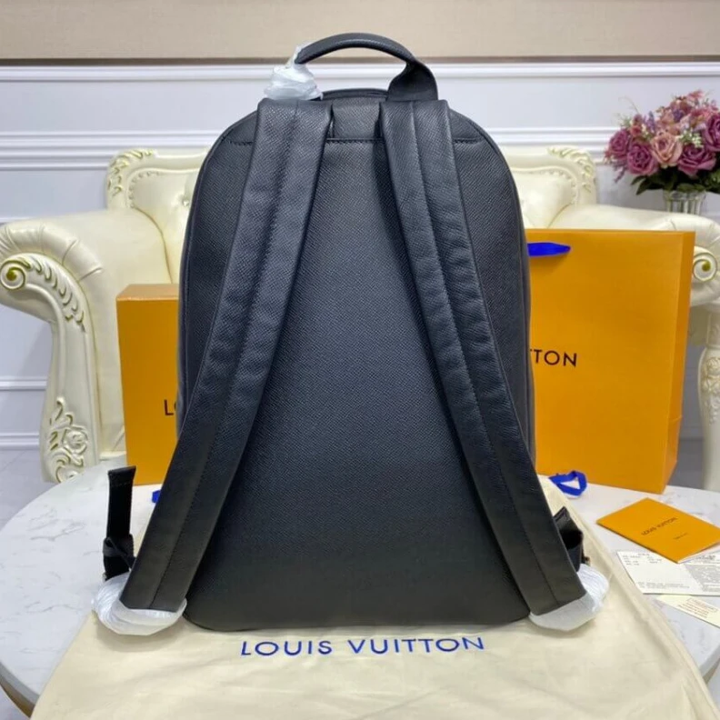 Replica bags Taiga cow Louis Vuitton Taiga Leather Alex Backpack