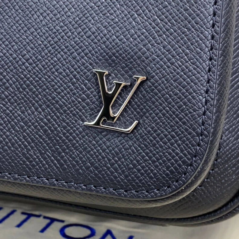Replica bags Taiga cow Louis Vuitton Taiga Leather Alex Backpack