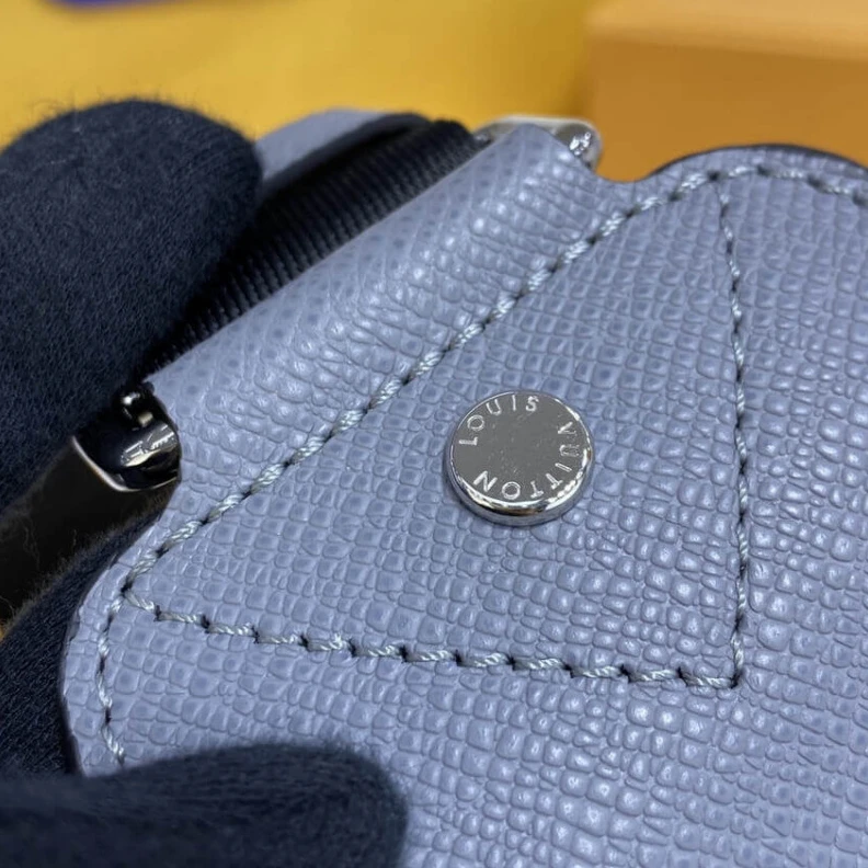 Replica bag 2 inside Louis Vuitton Taiga Leather Avenue Sling Bag Grey