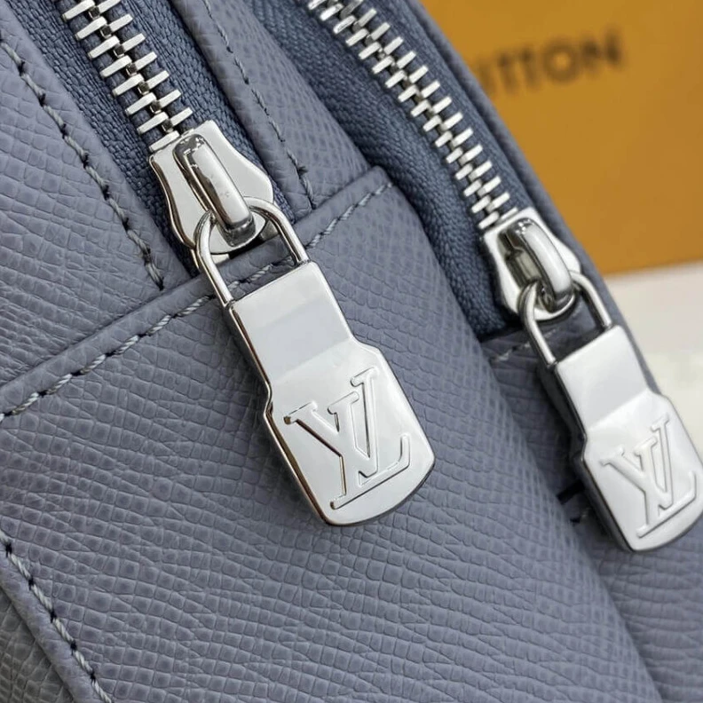Replica bag 2 inside Louis Vuitton Taiga Leather Avenue Sling Bag Grey