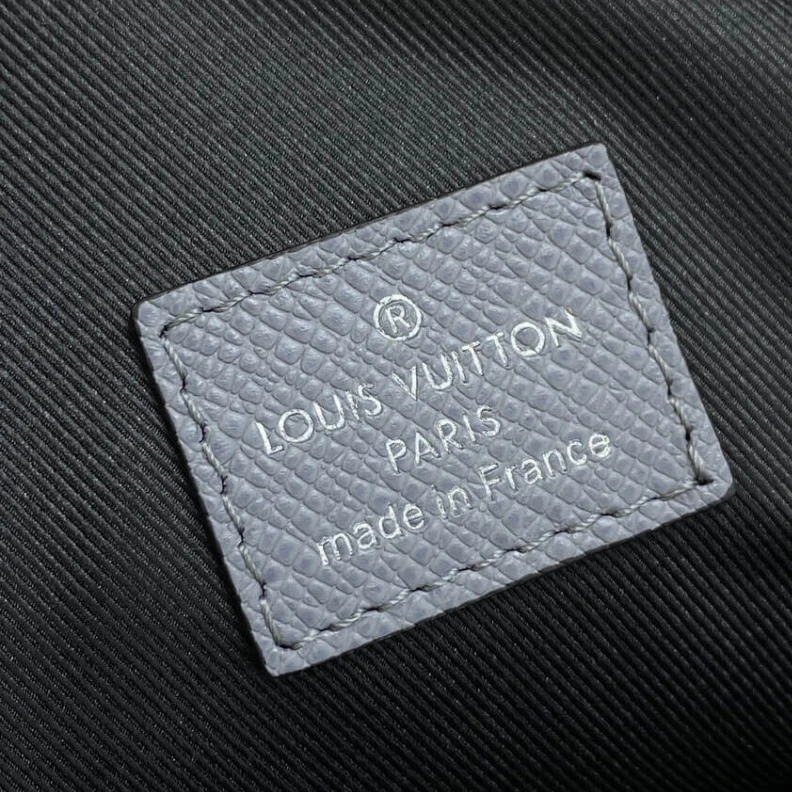 Replica bag 2 inside Louis Vuitton Taiga Leather Avenue Sling Bag Grey