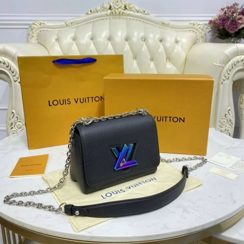 Lv belts replica This Twist Louis Vuitton Taurillon Leather Twist Mini