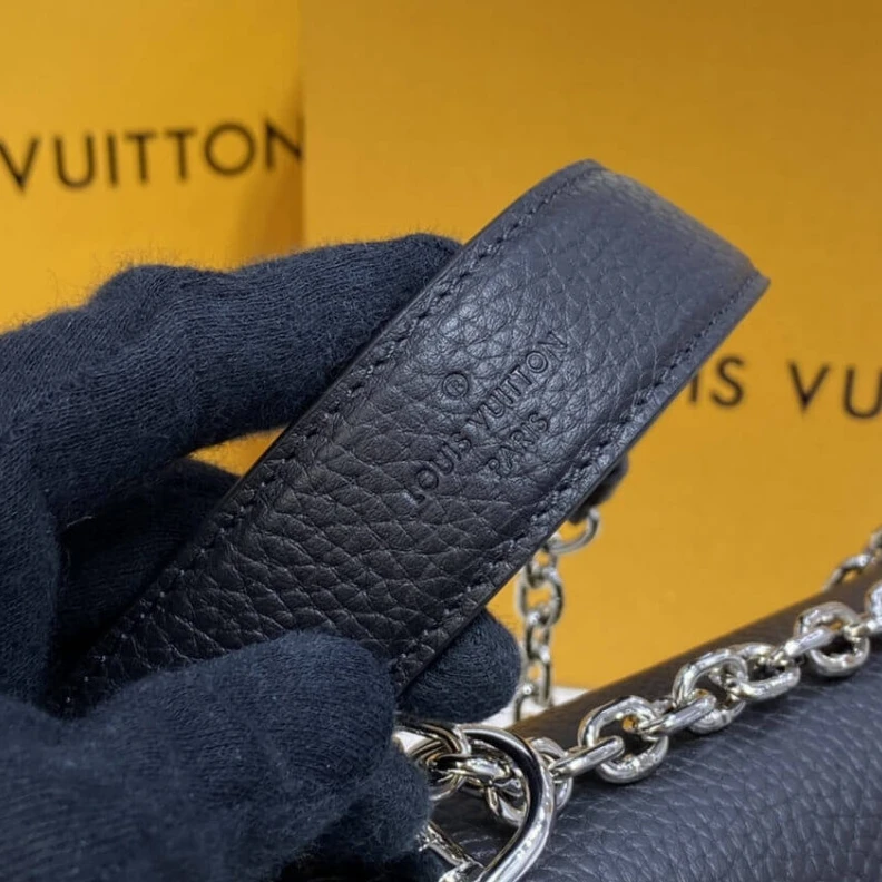 Lv belts replica This Twist Louis Vuitton Taurillon Leather Twist Mini