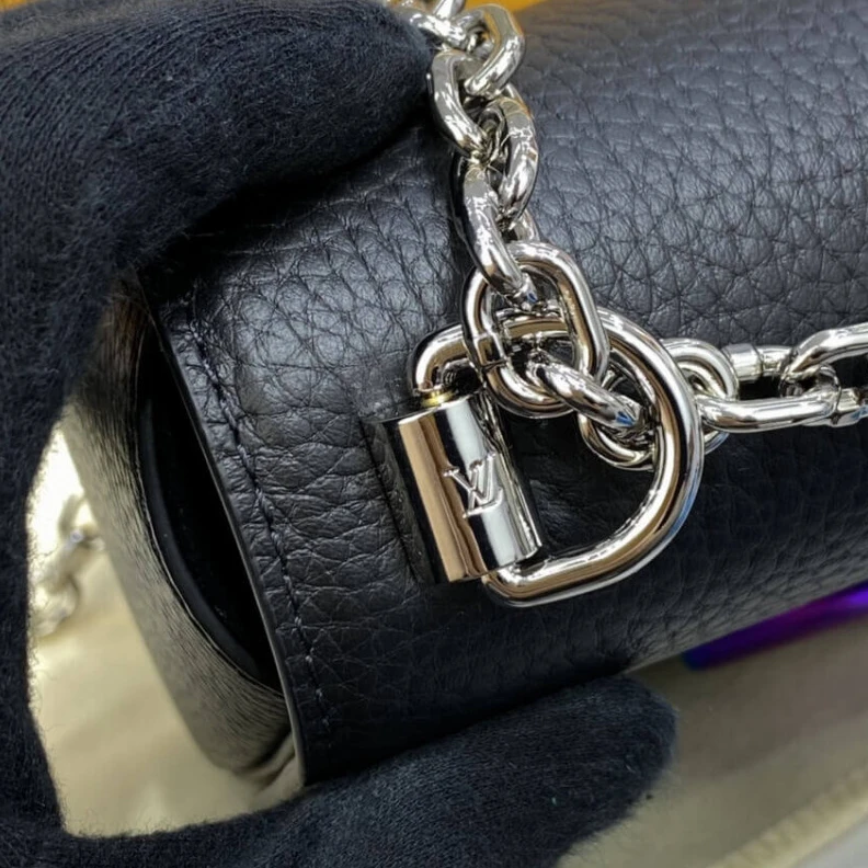 Lv belts replica This Twist Louis Vuitton Taurillon Leather Twist Mini