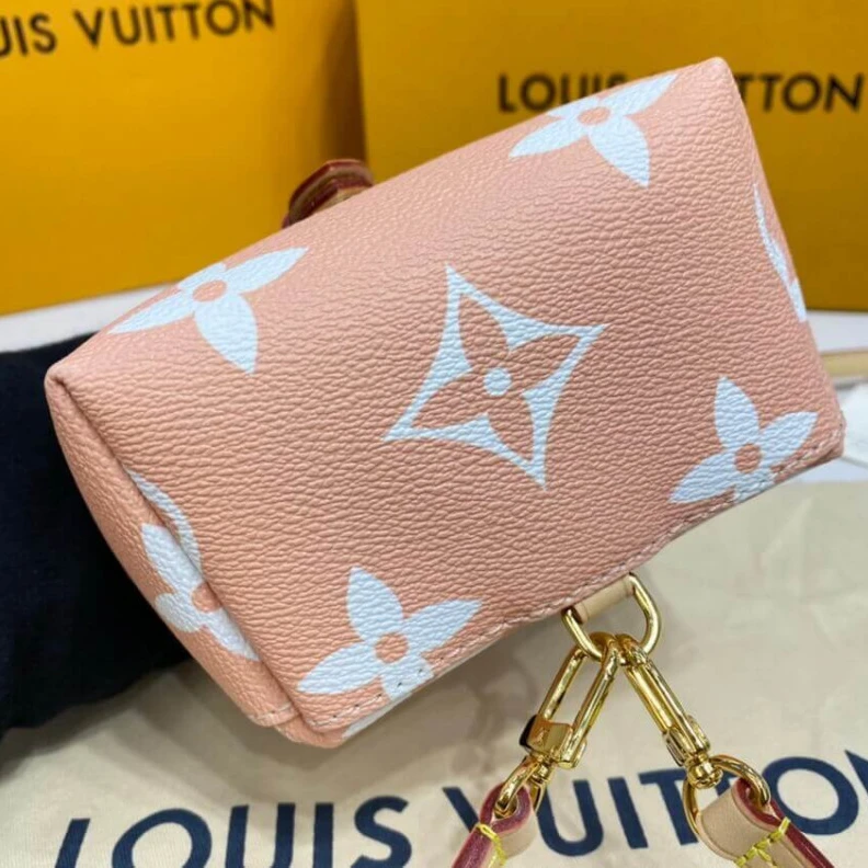 Replica bags lv Zipped ba Louis Vuitton Tiny Mini Backpack Mist Gray