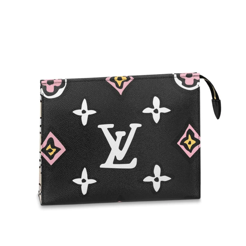 Monogram Louis Vuitton Toiletry Pouch 26 Black