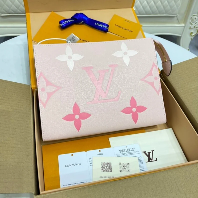 Mythick.ru Textile l Louis Vuitton Toiletry Pouch 26 Pink