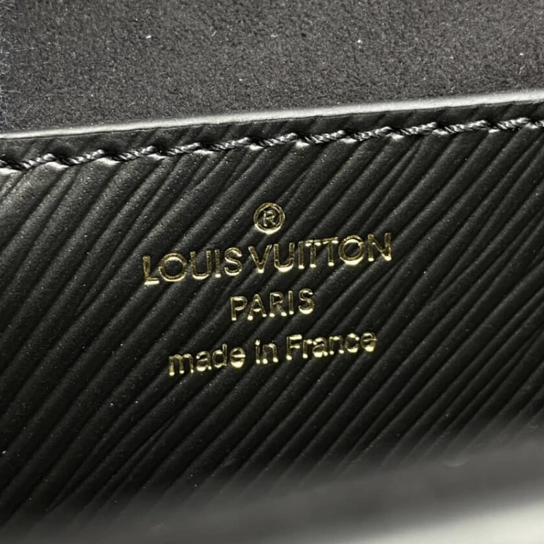 Lv belts replica Microfibe Louis Vuitton Twist MM Black