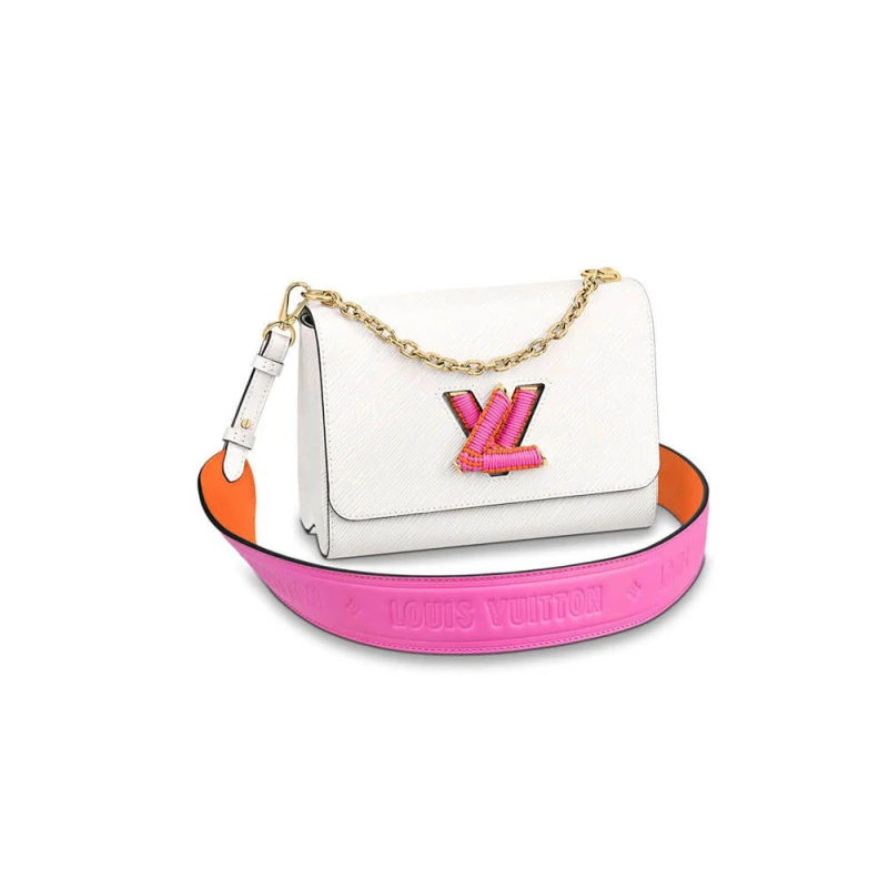 Microfibe Louis Vuitton Twist MM White