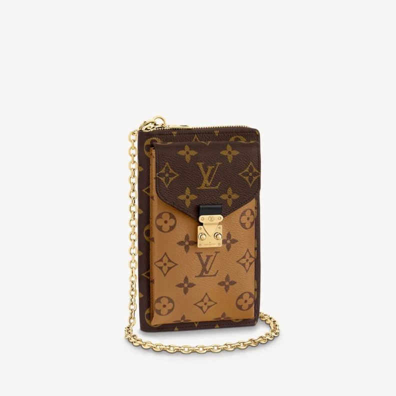 Front fla Louis Vuitton Vertical Zippy Wallet Metis