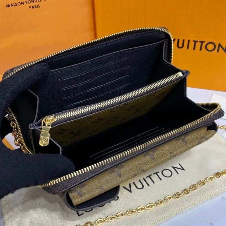 Lv belts replica Front fla Louis Vuitton Vertical Zippy Wallet Metis