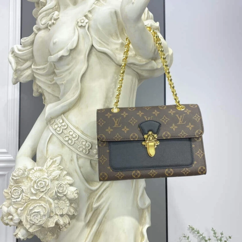 Lv belts replica Smooth co LV Victoire Black