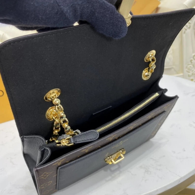 Lv belts replica Smooth co LV Victoire Black