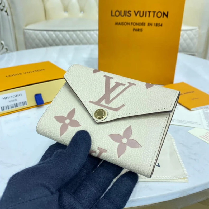 Lv belts replica Cream Boi Louis Vuitton Victorine Wallet Cream