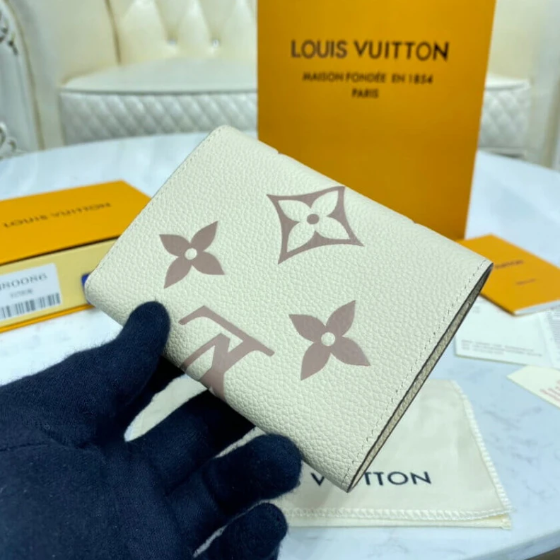 Lv belts replica Cream Boi Louis Vuitton Victorine Wallet Cream