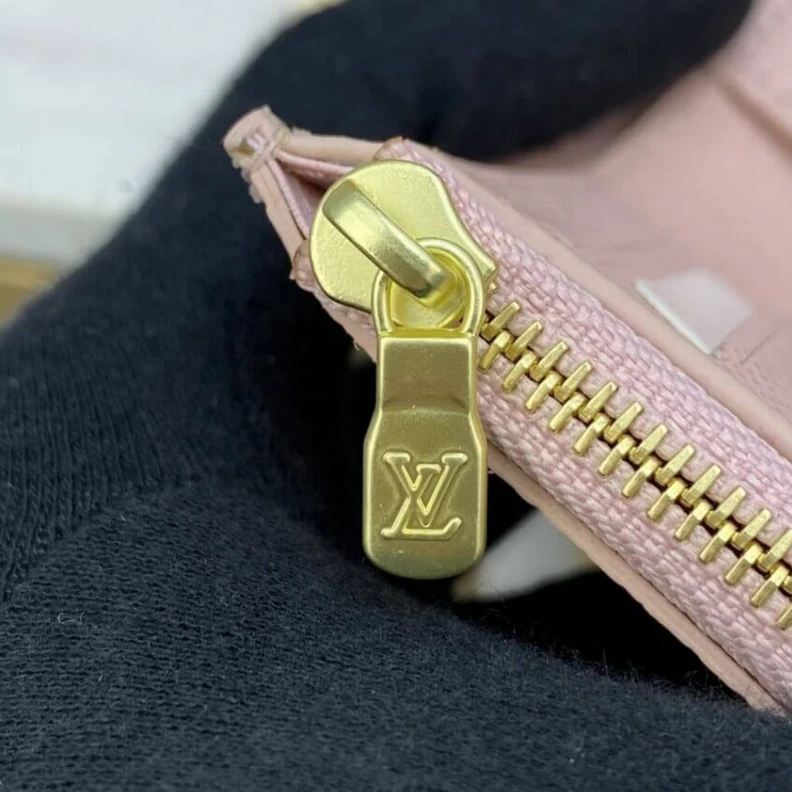 Top lv Cowhide l Louis Vuitton Victorine Wallet Pink
