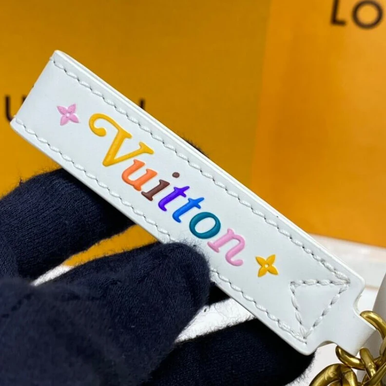 Replica bags lv Smooth ca Louis Vuitton White New Wave Camera Bag