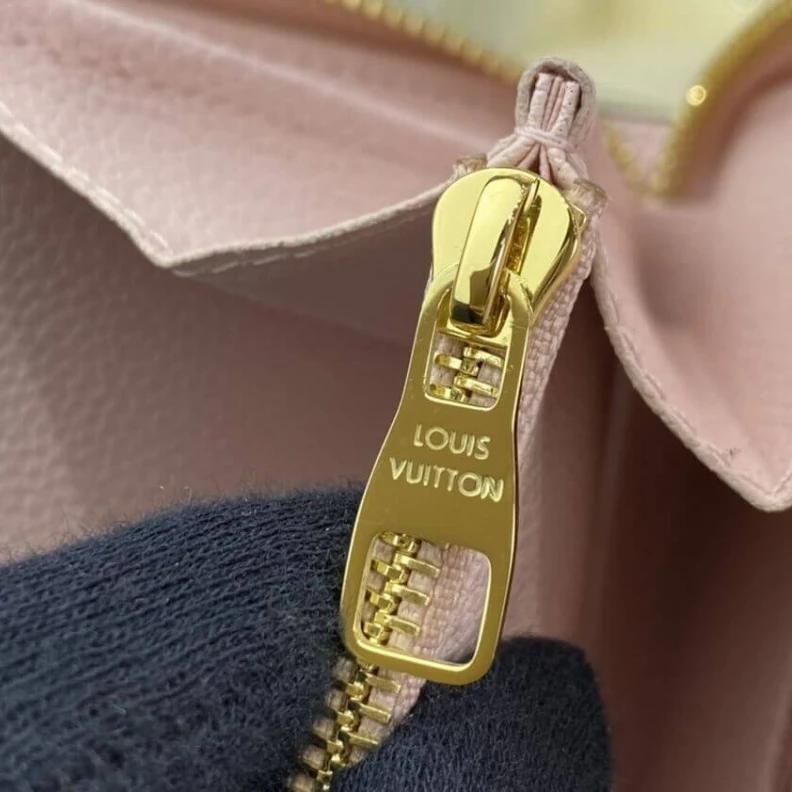 Lv belts replica Zip closu Louis Vuitton Zippy Wallet Bouton de Rose