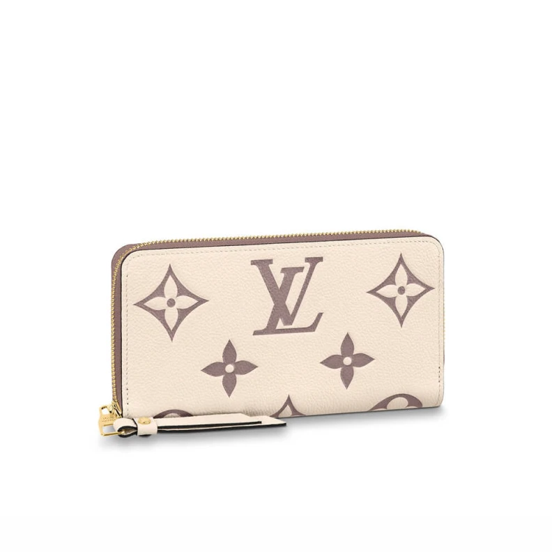 The Zippy Louis Vuitton Zippy Wallet Cream