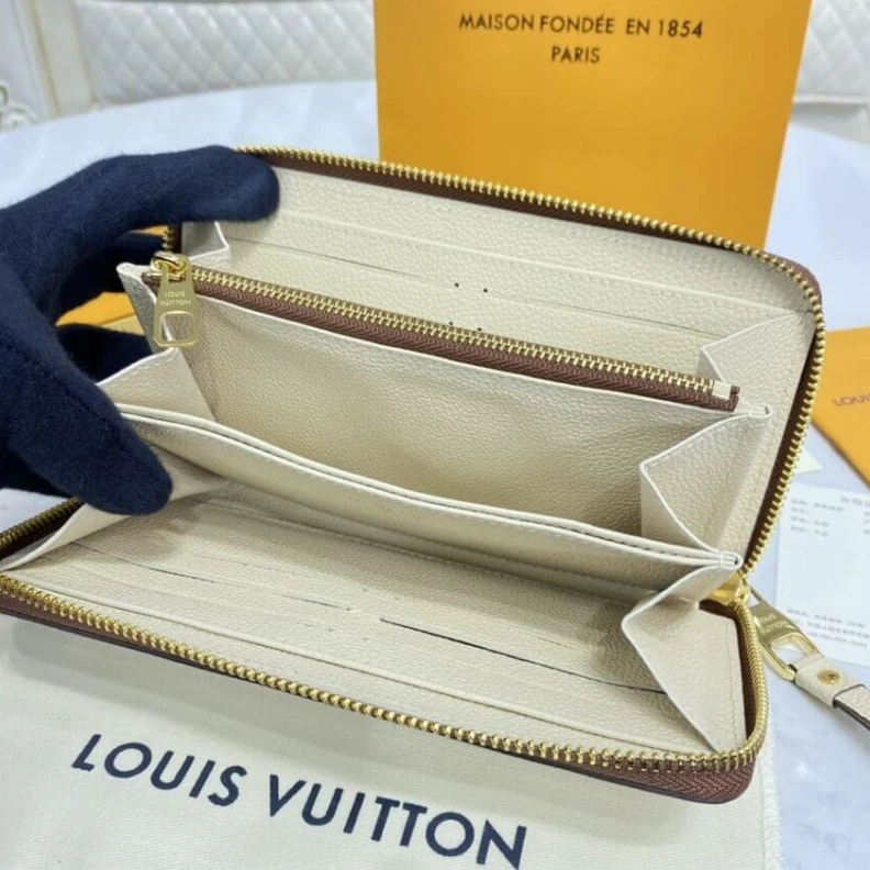 Lv belts replica The Zippy Louis Vuitton Zippy Wallet Cream