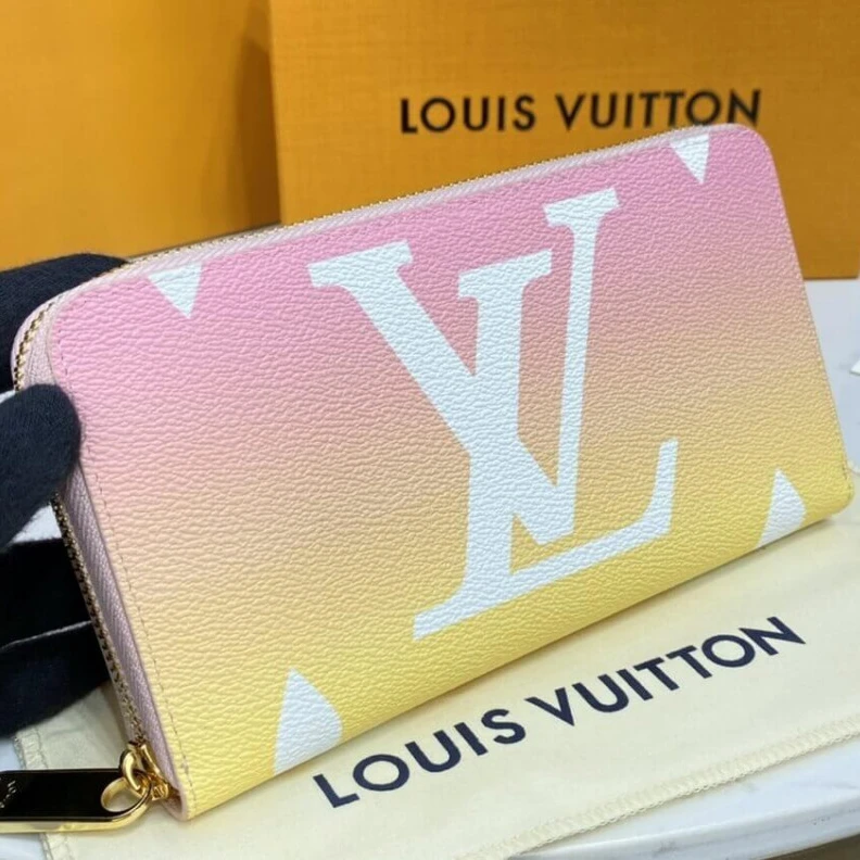 Replica bag Monogram Louis Vuitton Zippy Wallet Pink