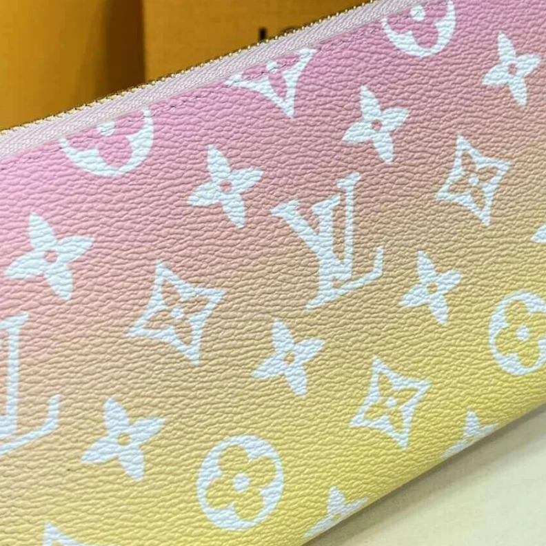 Replica bag Monogram Louis Vuitton Zippy Wallet Pink