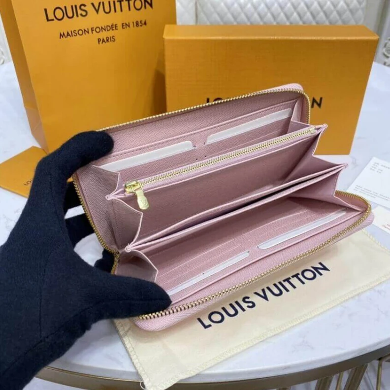 Replica bag Monogram Louis Vuitton Zippy Wallet Pink