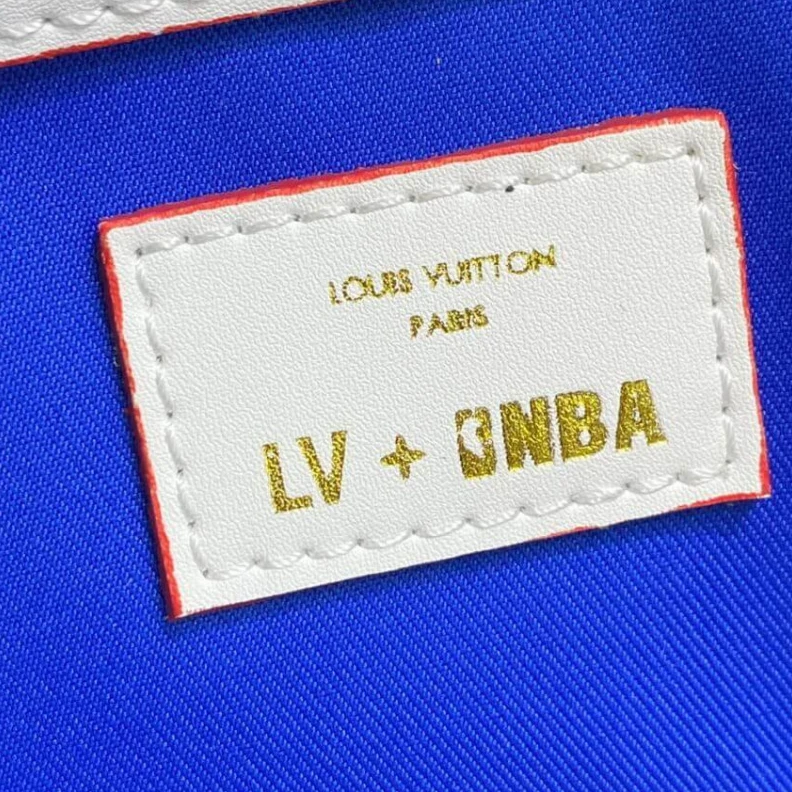Replica bags Inside zi Louis Vuitton x NBA Monogram Canvas Basketball Keepall 55 Bag Antarctica