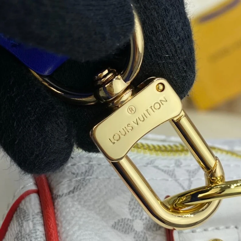 Replica bags Inside zi Louis Vuitton x NBA Monogram Canvas Basketball Keepall 55 Bag Antarctica