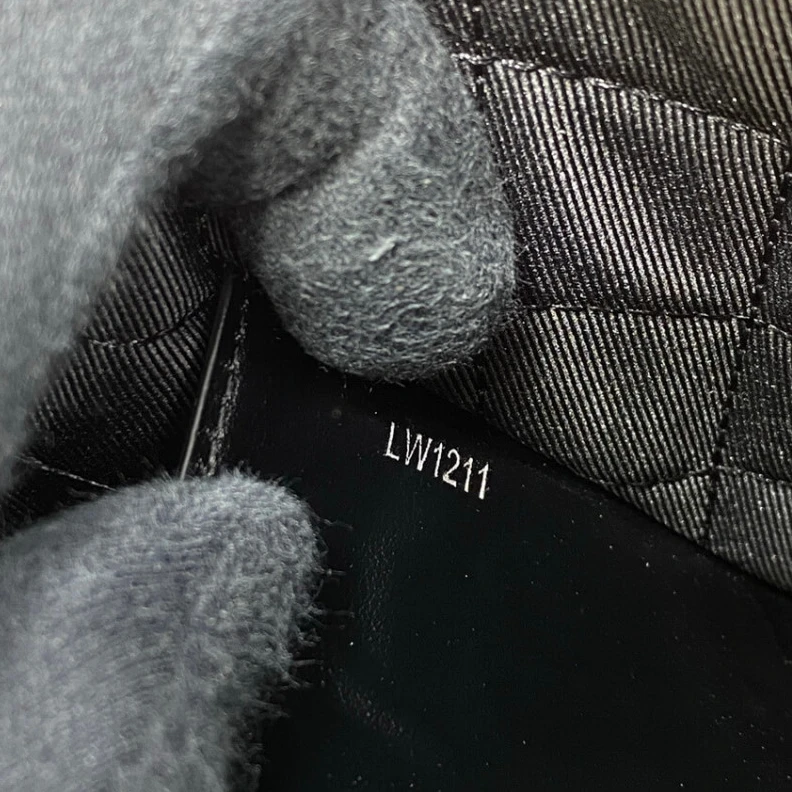 Replica bag 27 x 21 x Louis Vuitton x Nigo Pochette Voyage MM Black