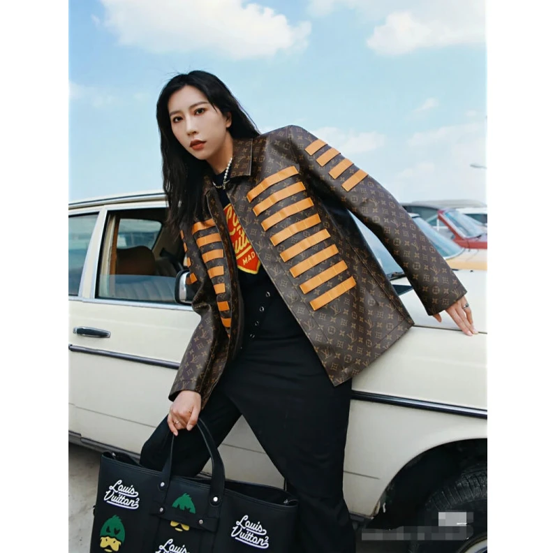 Replica bags lv Handle: D Louis Vuitton x Nigo Tote Journey Black