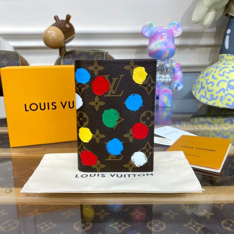 Lv belts replica The LVxYK Louis Vuitton x Yayoi Kusama Passport Cover
