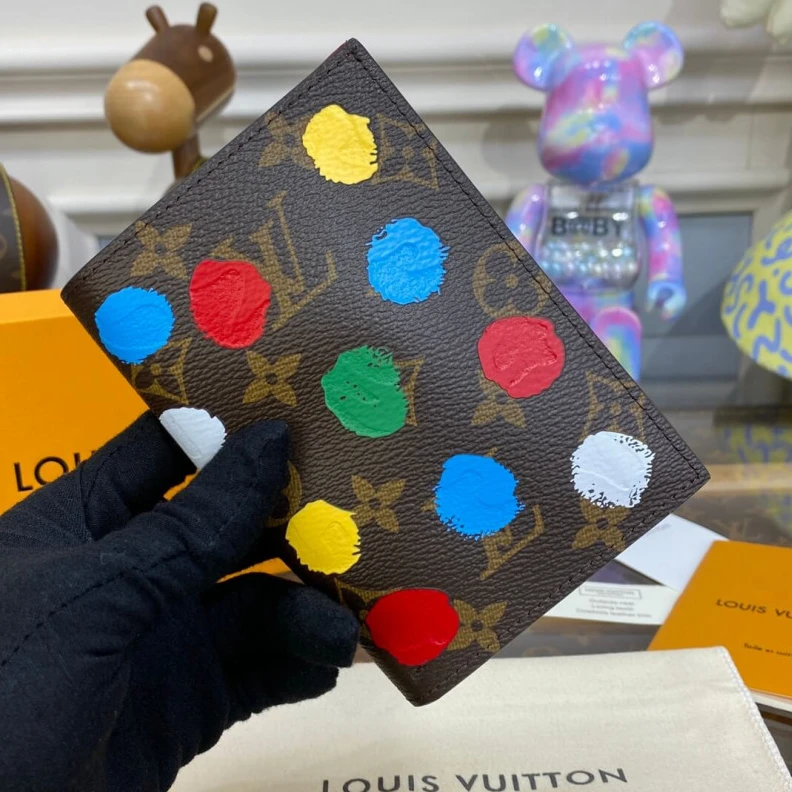 Lv belts replica The LVxYK Louis Vuitton x Yayoi Kusama Passport Cover