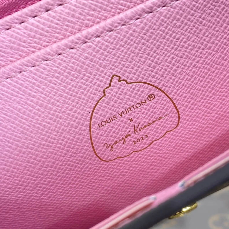 Replica bags 2 large g Louis Vuitton x Yayoi Kusama Sarah Wallet