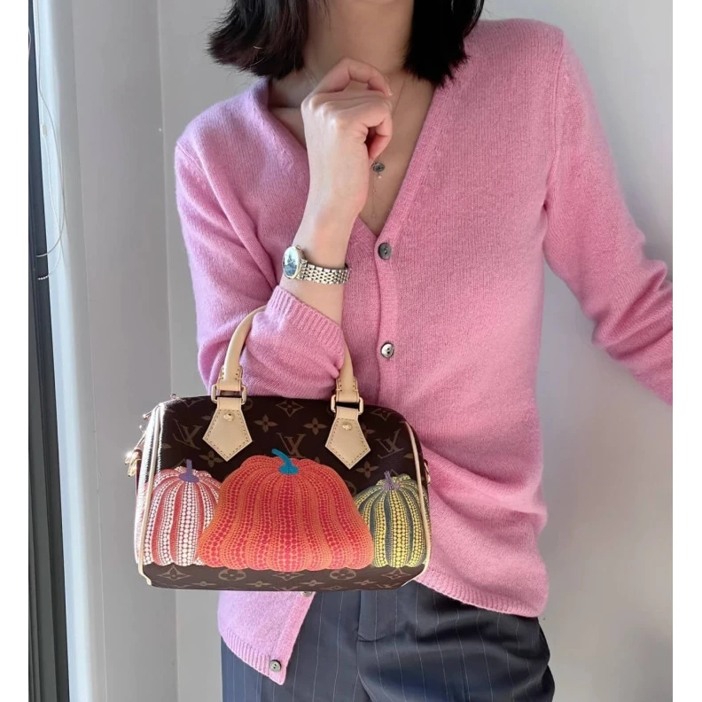 Louis vuitton locations Strap:Rem Louis Vuitton x Yayoi Kusama Speedy Bandouliere 20