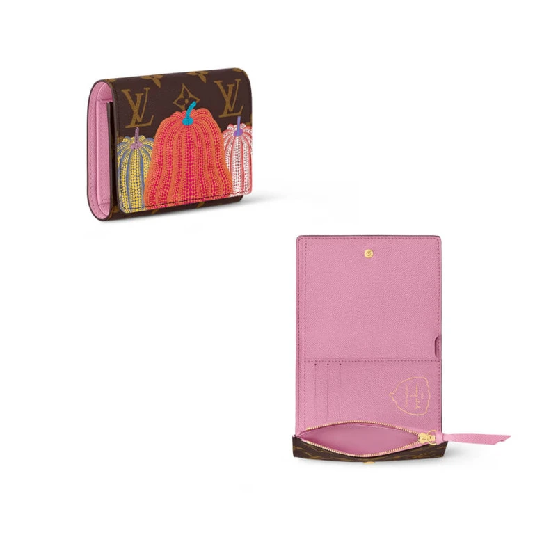 Zipped co Louis Vuitton x Yayoi Kusama Victorine Wallet