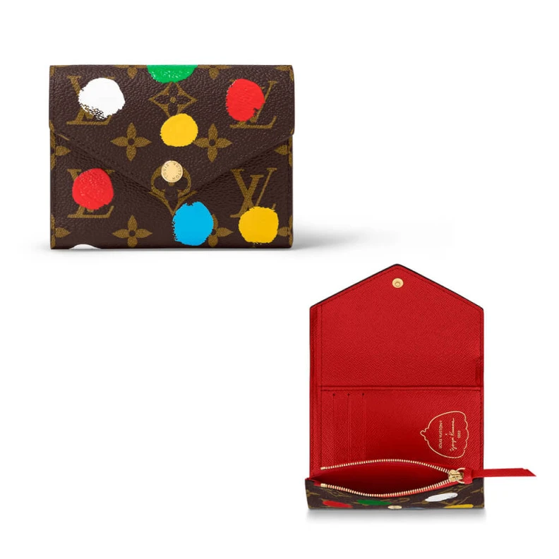 Colorful d Louis Vuitton x Yayoi Kusama Victorine Wallet