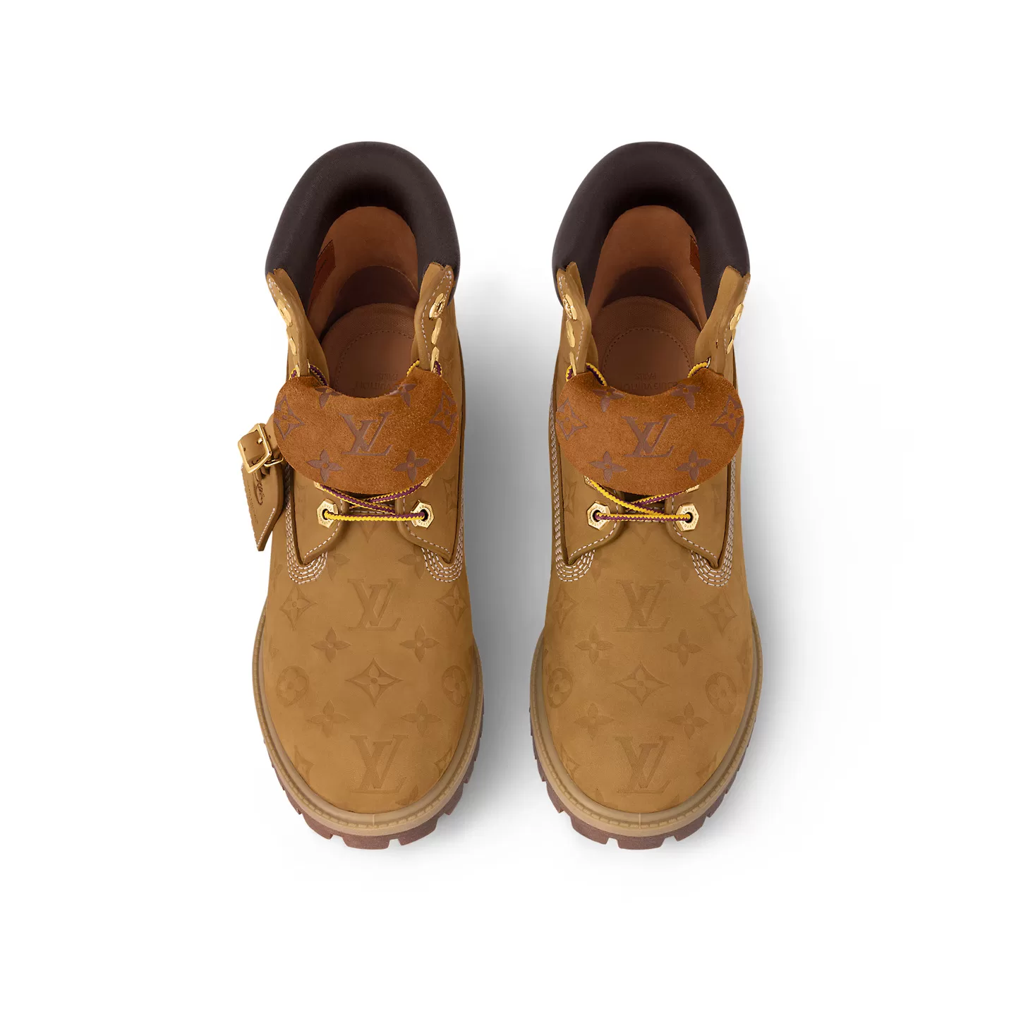 Top lv Louis Vuitton 1AD72T LV x Timberland 6-In Ankle Boot