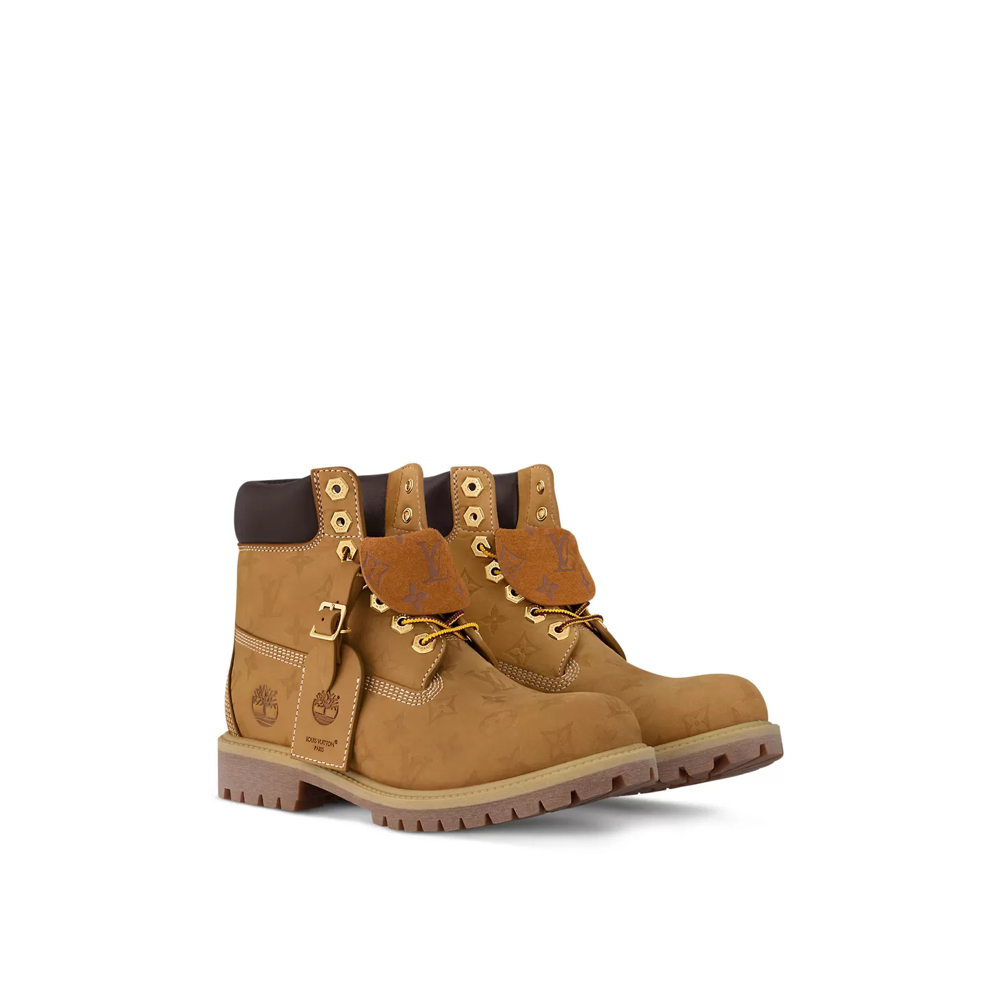 Top lv Louis Vuitton 1AD72T LV x Timberland 6-In Ankle Boot