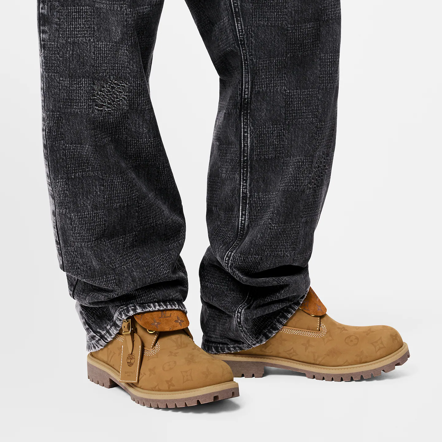 Top lv Louis Vuitton 1AD72T LV x Timberland 6-In Ankle Boot